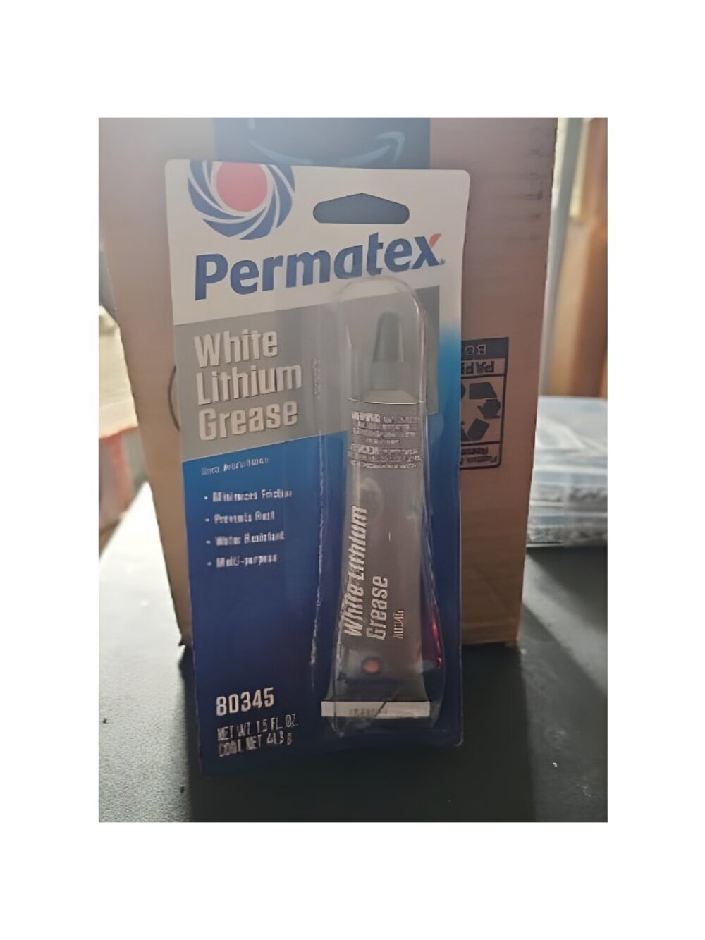 White Lithium Grease, 1.5 oz.